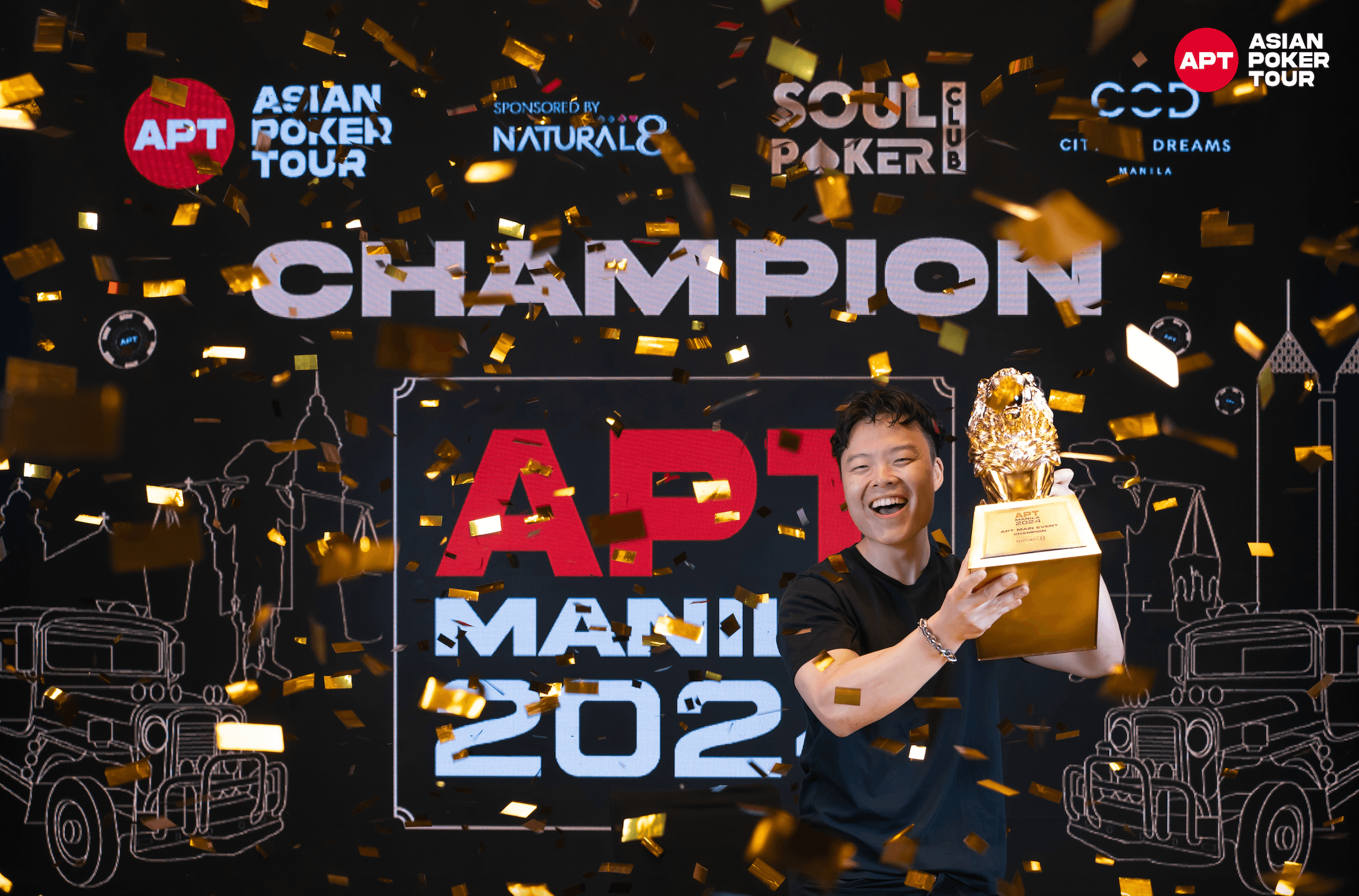 Daniel Lee Conquers APT Manila 2024 Main Event for PHP 15 Million (~USD 258,030); Sungwoo Son, Li Ta Hsu, and Mark Furniss Share Winner's Glory