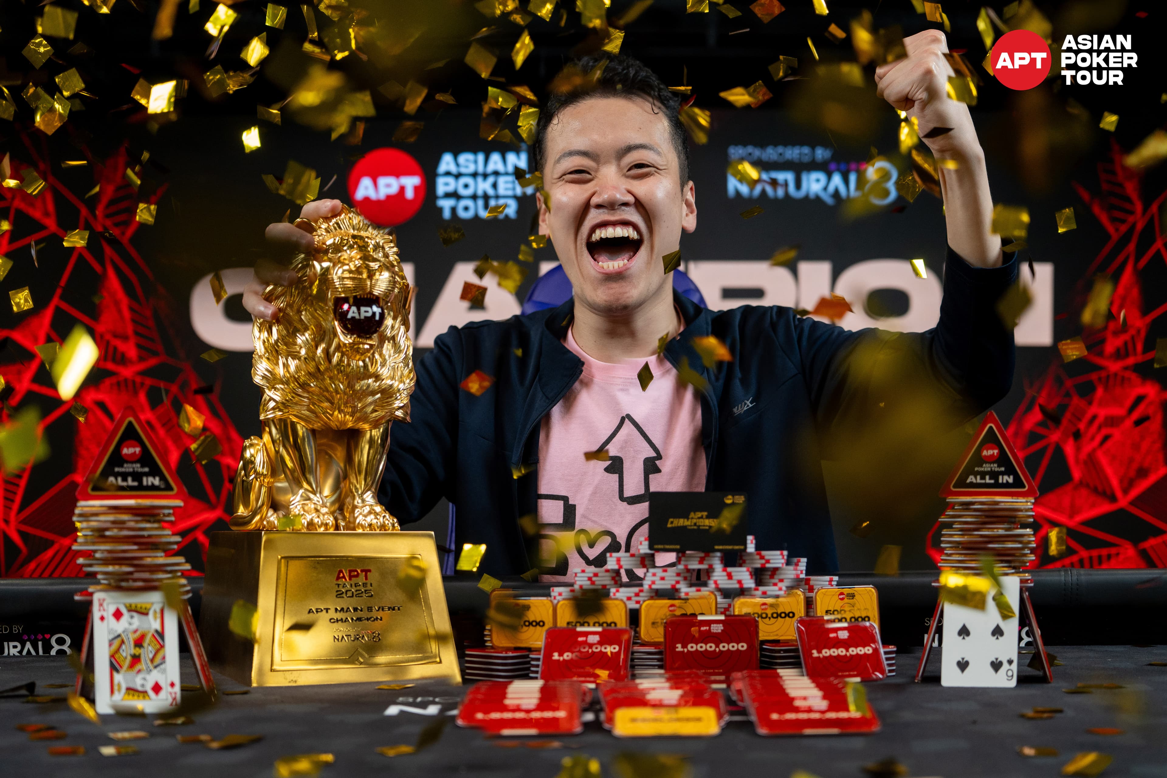 Akira Takasugi Conquers Record APT Taipei 2025 Main Event