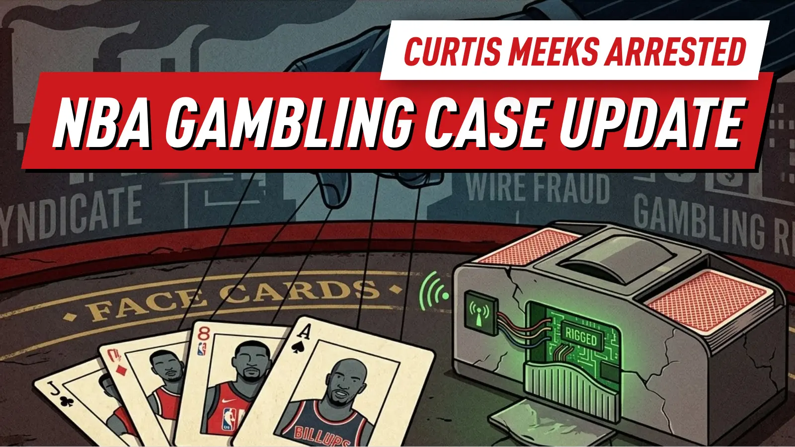 Curtis Meeks Arrested: The Latest Update in the NBA Gambling Case
