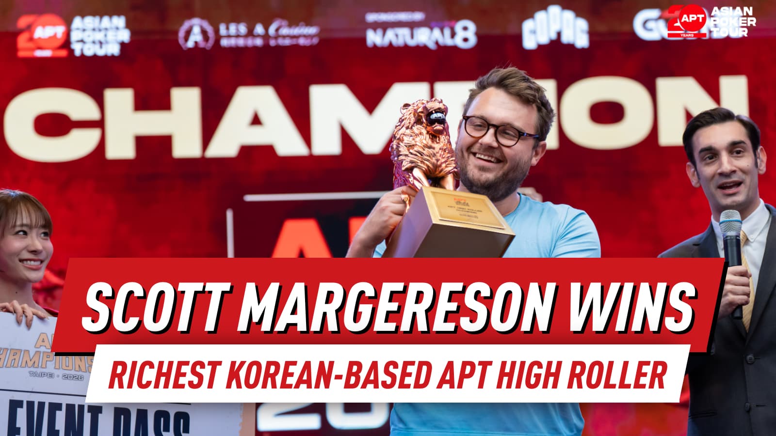 Scott Margereson Claims Richest-Ever Korean-Based APT High Roller Title in Jeju for KRW 252.85M (~USD 190K)