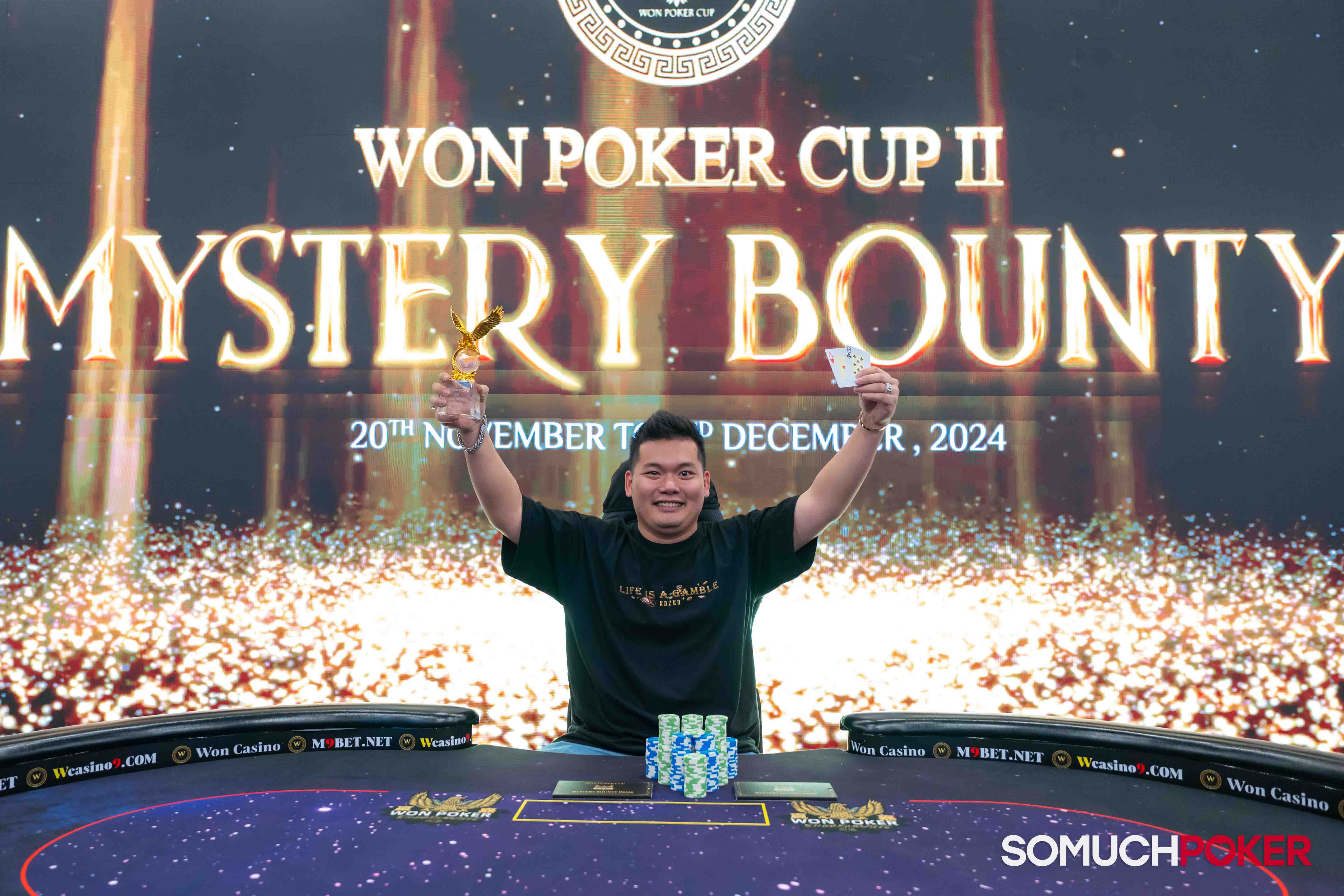 First W Ring Event Opens Today At Won Poker Cup II; Jhon Hendri, Anzhela Vasylenko Win Events