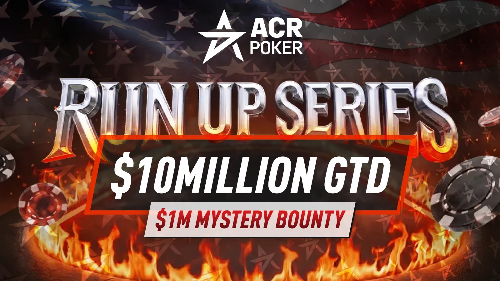 ACR Poker Run Up Series 2026: $10 Million GTD Plus a $1 Million Mystery Bounty
