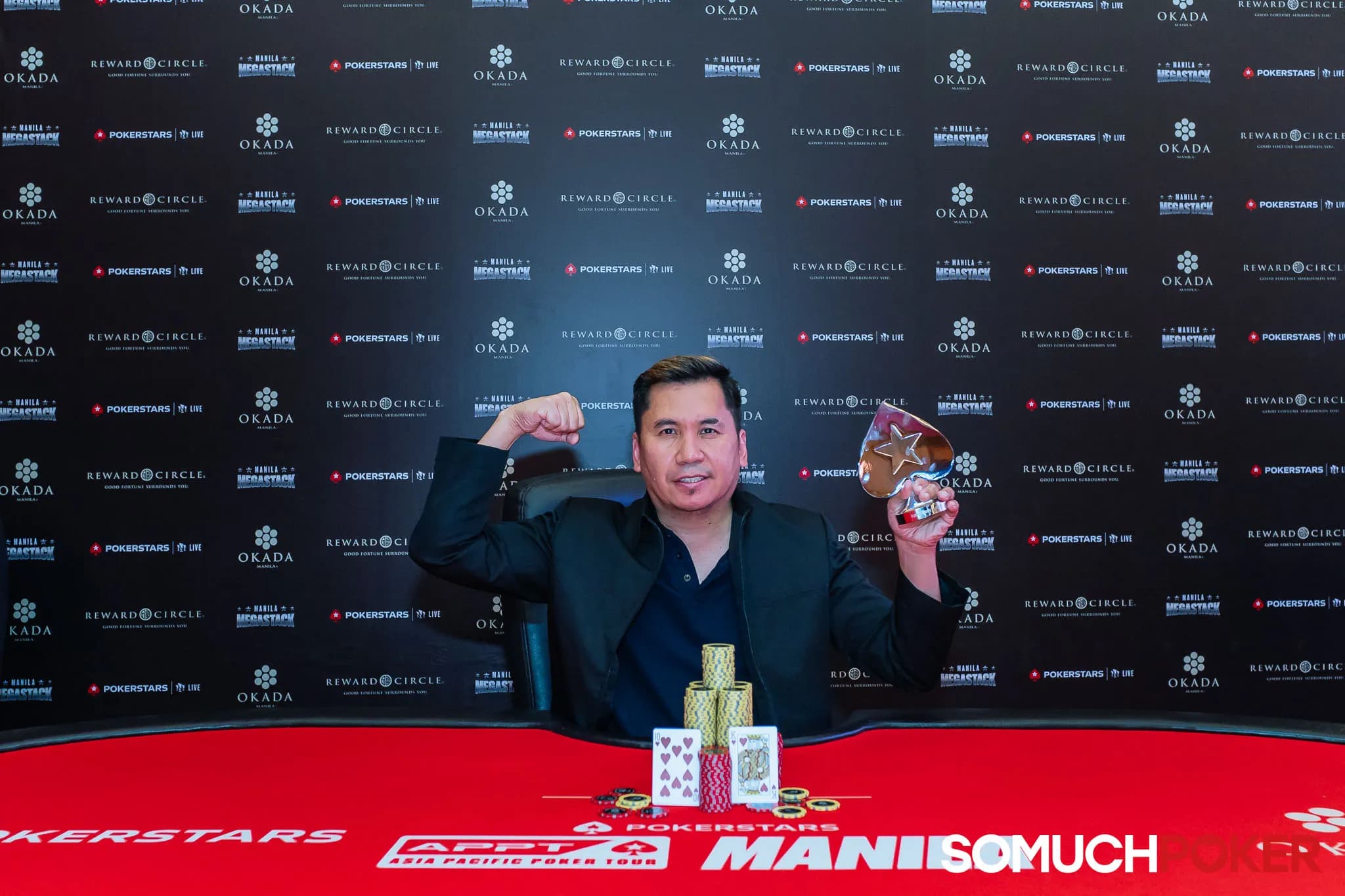 Manila Megastack 20: Jeffrey Ponce Kills Two Aces With One King To Win Mystery Bounty