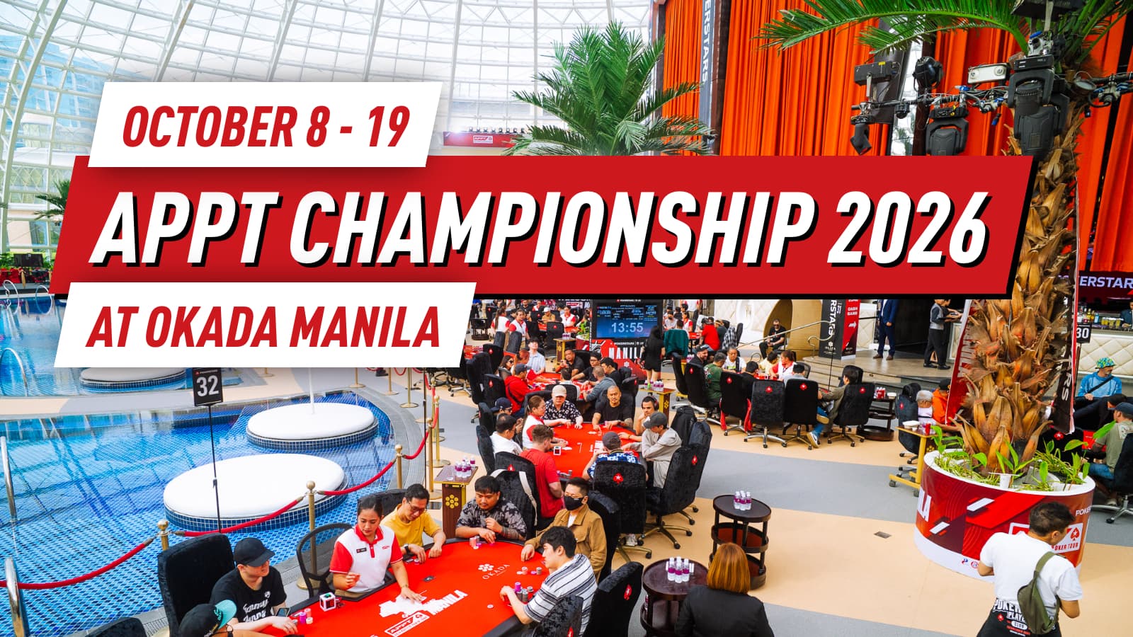 APPT Championship Manila 2026: PHP 60M GTD Season Finale at Okada Manila