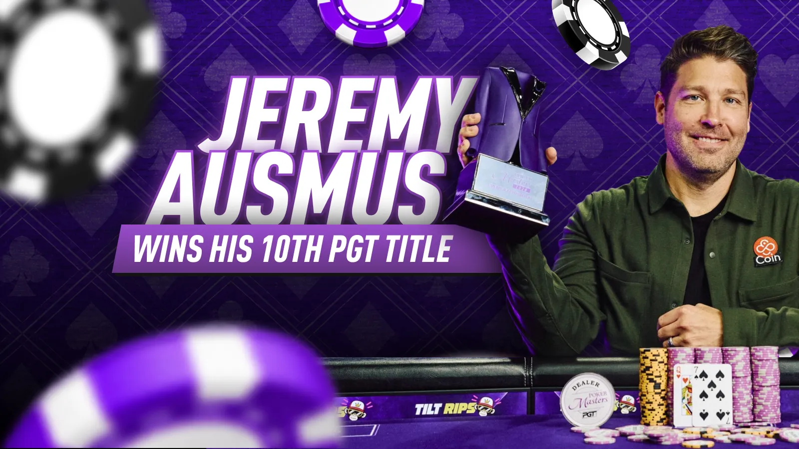 Jeremy Ausmus Wins Poker Masters Event #7 for $278,400