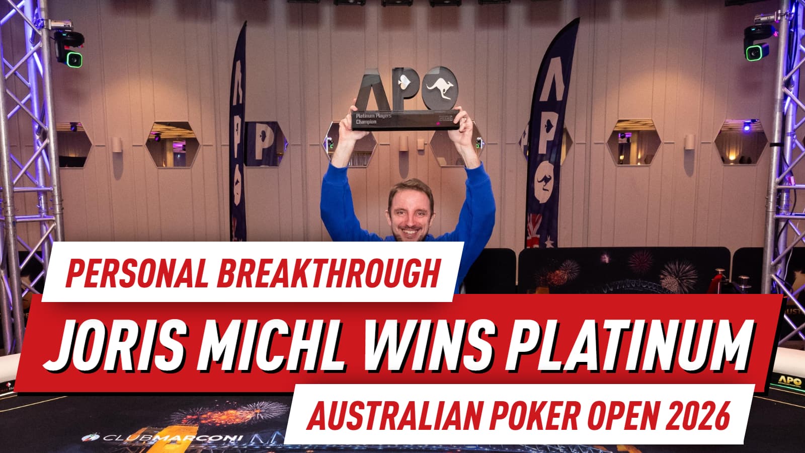 Joris Michl Secures Career-High Score with APO 2026 Platinum Victory