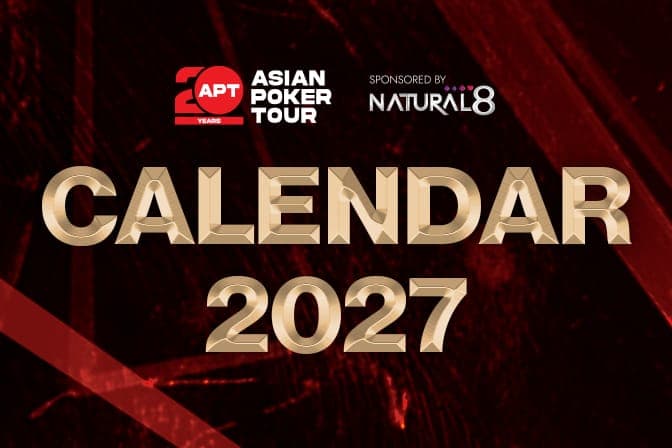 Asian Poker Tour Unveils 2027 Schedule