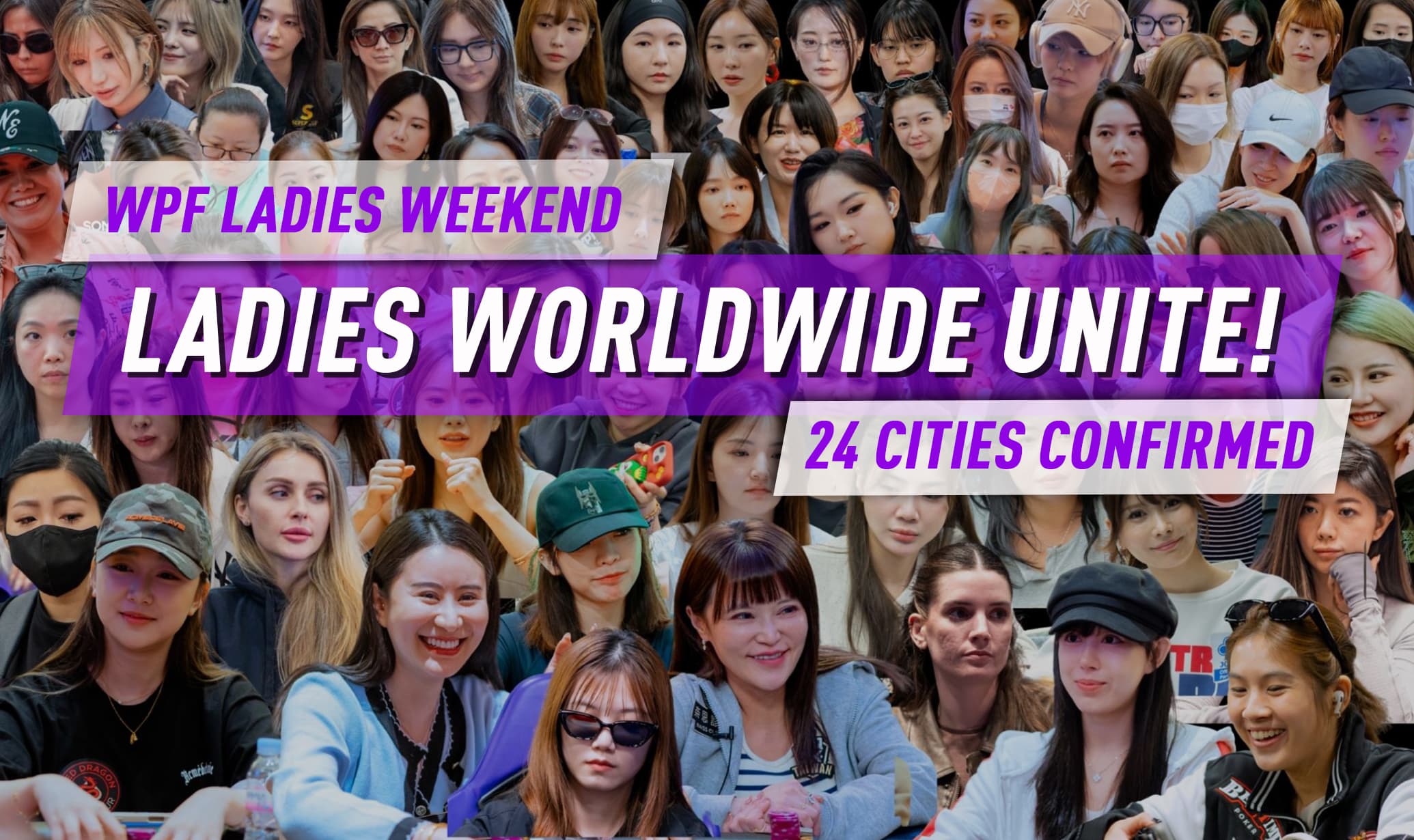 24 Cities Confirmed! Ladies Worldwide Unite For WPF Ladies Weekend On October 24-26