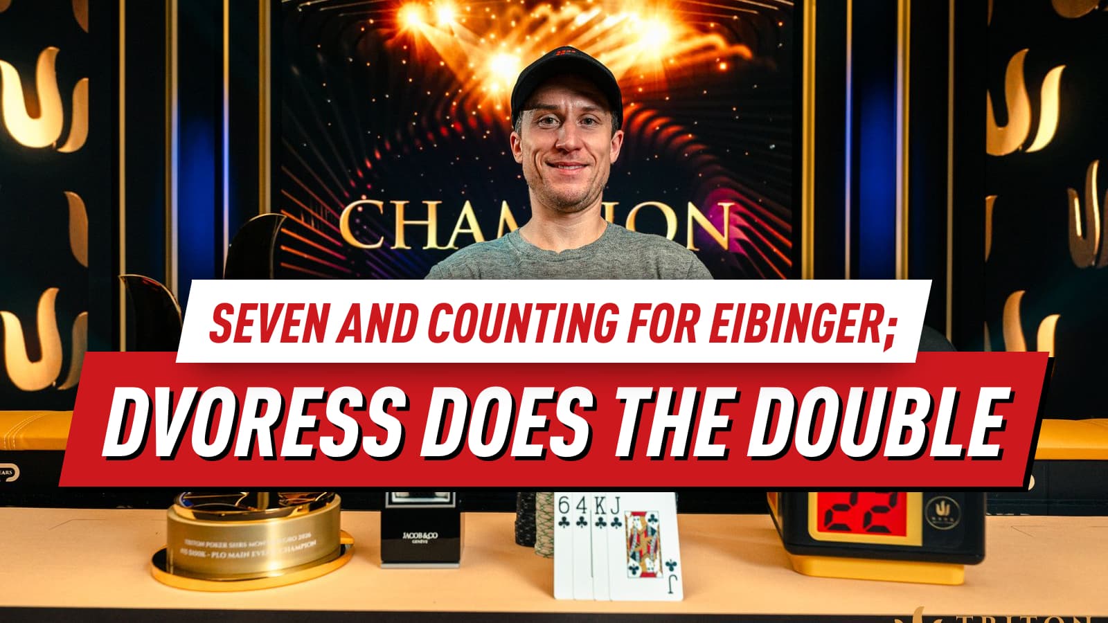 Dan Dvoress Does the Double as Matthias Eibinger Reaches Seven — Triton Montenegro 2026 Events 15 & 16