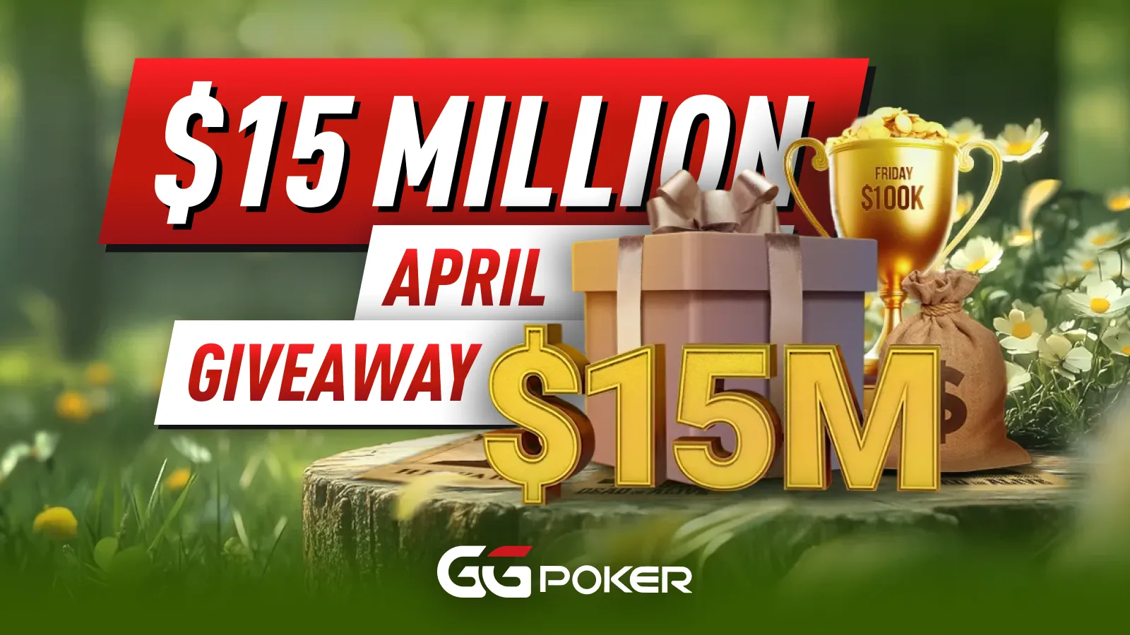 GGPoker $15M April Giveaway 2026