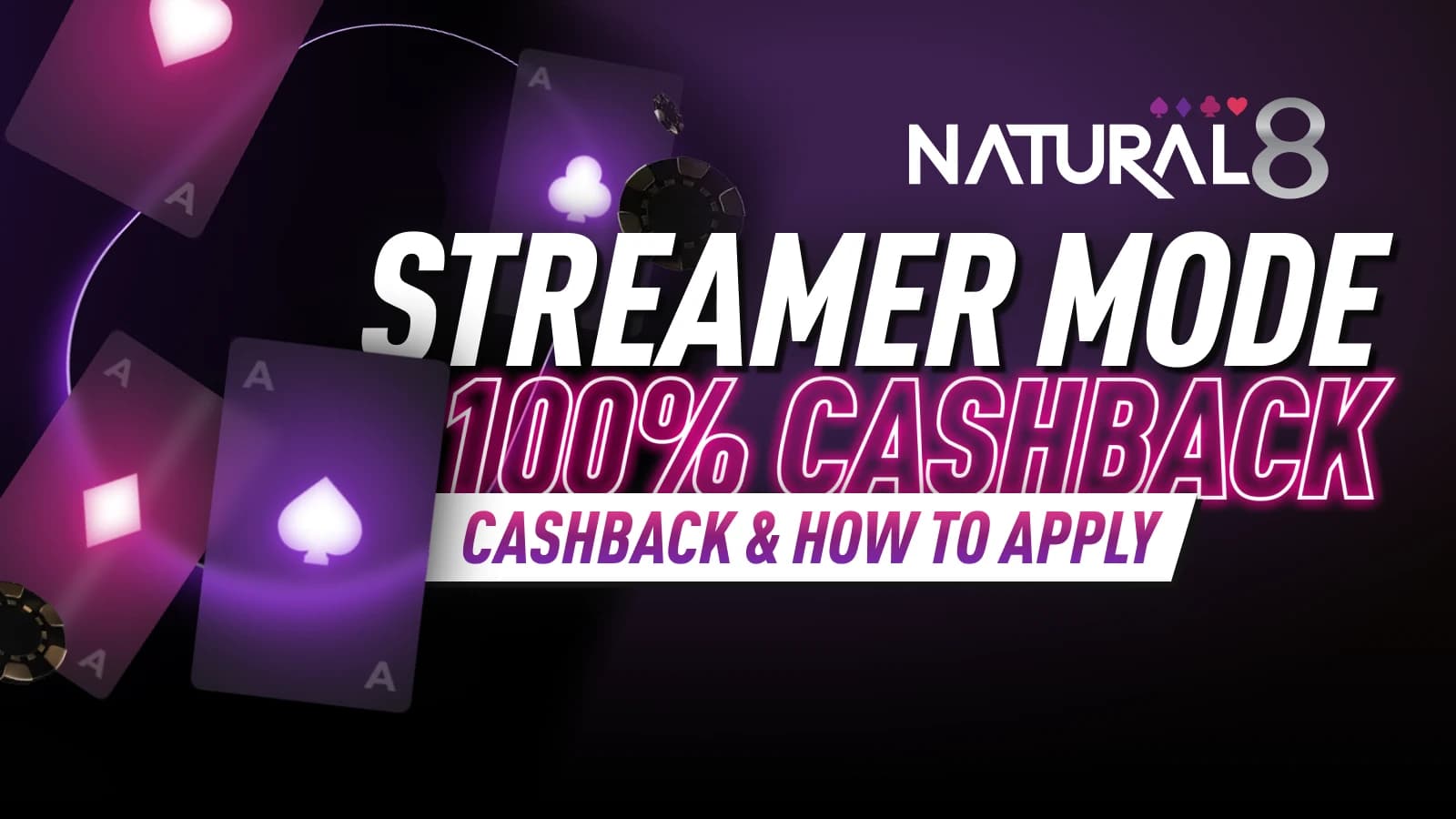 Natural8 Streamer Mode: 100% Cashback, Privacy & How to Apply