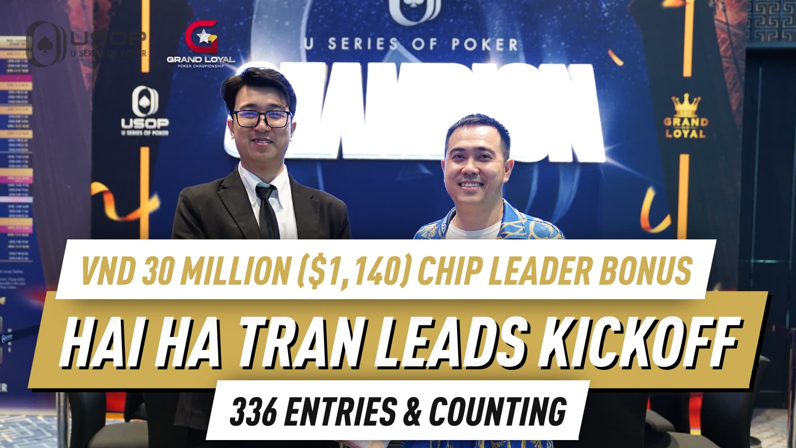USOP Vietnam Ha Long Bay 2026 Madness Kickoff Opens Strong as Tran and Naing Lead Opening Flights
