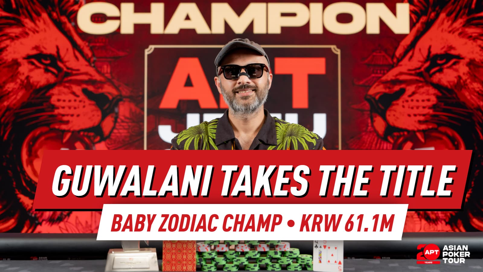 Tarun Guwalani Wins First Baby Zodiac Classic at APT Jeju 2026