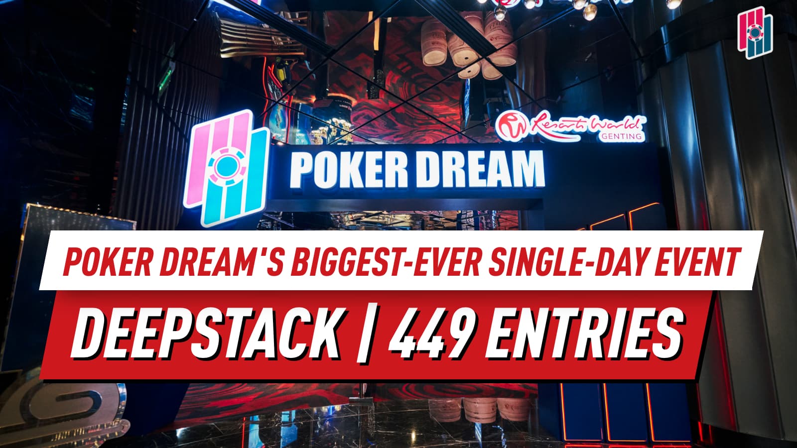 Deepstack Breaks Single-Day Record as William Tan Claims Malaysia Open at Poker Dream 26