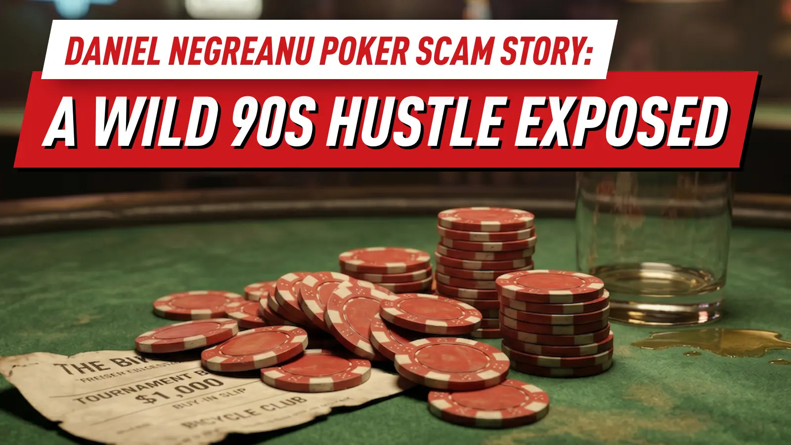 Daniel Negreanu Exposes a Wild 90s Poker Tournament Scam