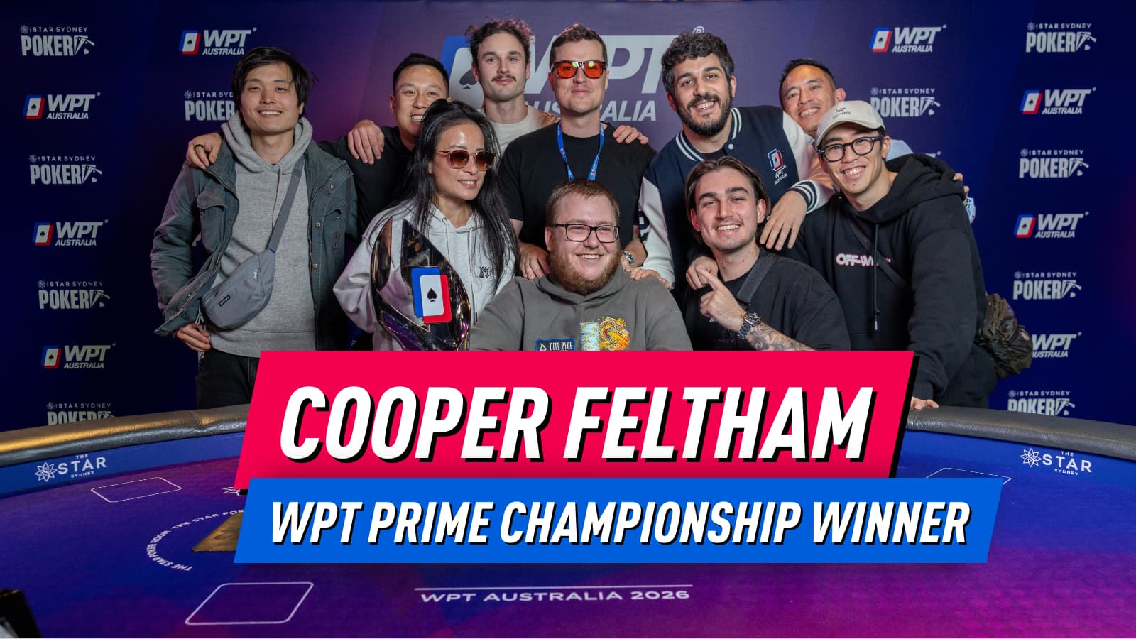 Cooper Feltham Wins WPT Australia Prime Championship for AUD 187,793