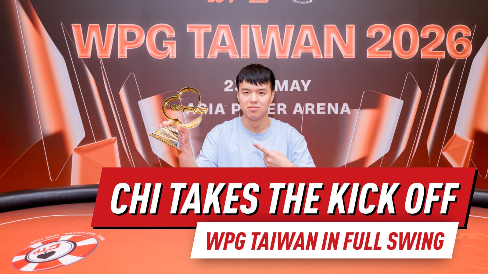 WPG Taiwan 2026 Gets Off to Strong Start as Ting Chieh Chi Wins the Kick Off