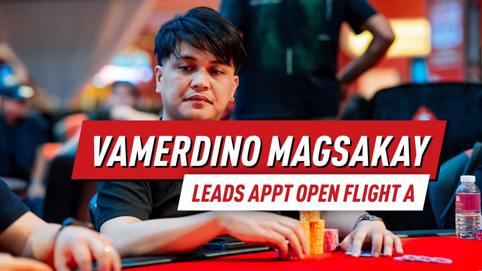 APPT Championship Manila 2026 Day 2: Vamerdino Magsakay Leads APPT Open after Flight A
