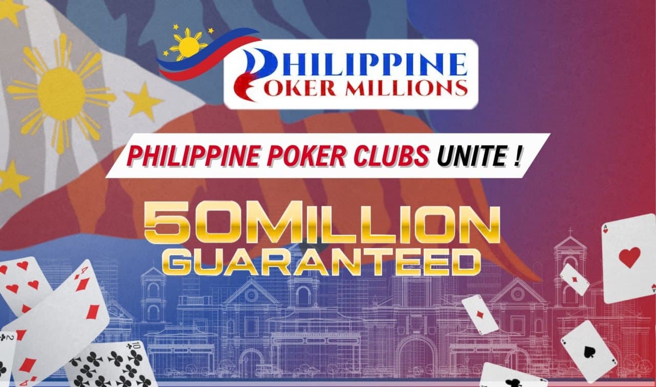 First for PH Poker: PHP 50M (~USD 900K) Guaranteed Philippine Poker Millions Launches This August