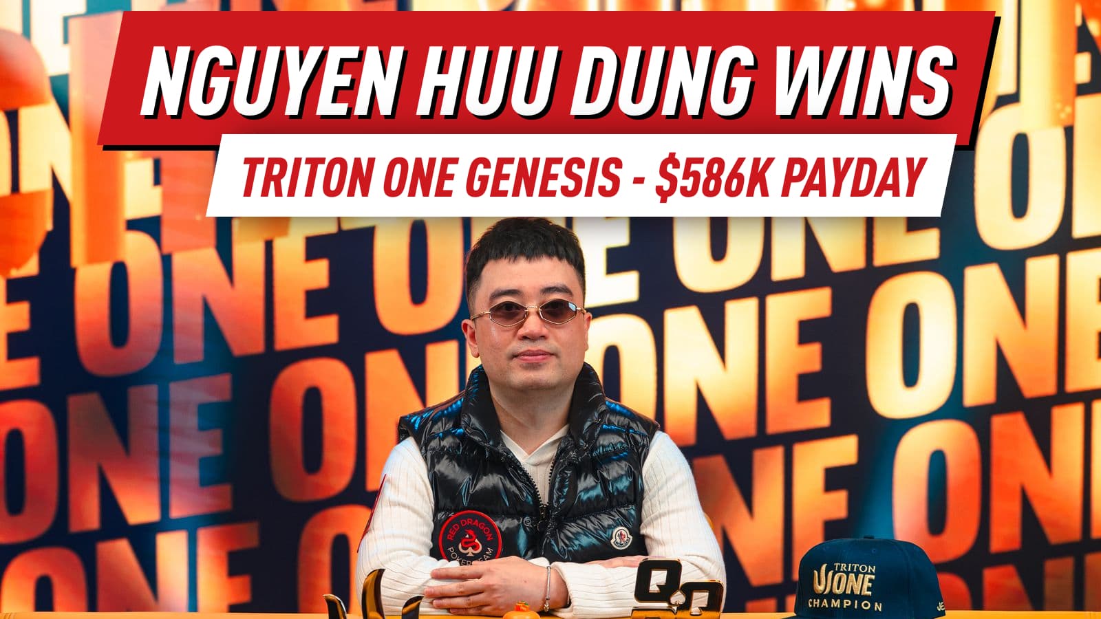 Nguyen Huu Dung Wins Triton ONE Genesis Opener In Jeju