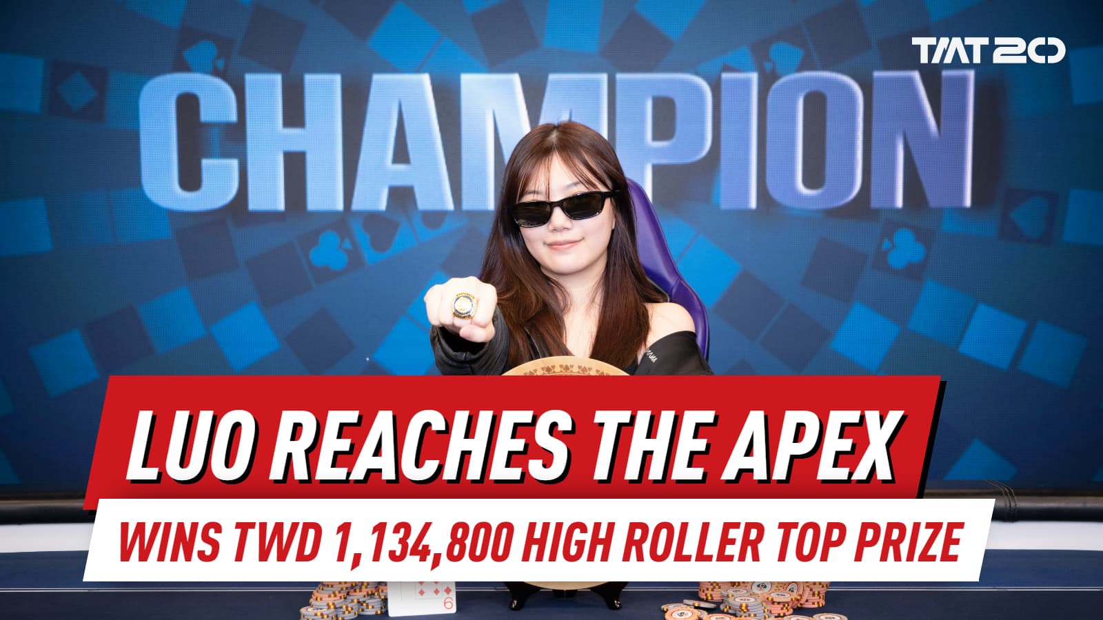 You Xuan Luo Headlines TMT20 Day 23 Winners