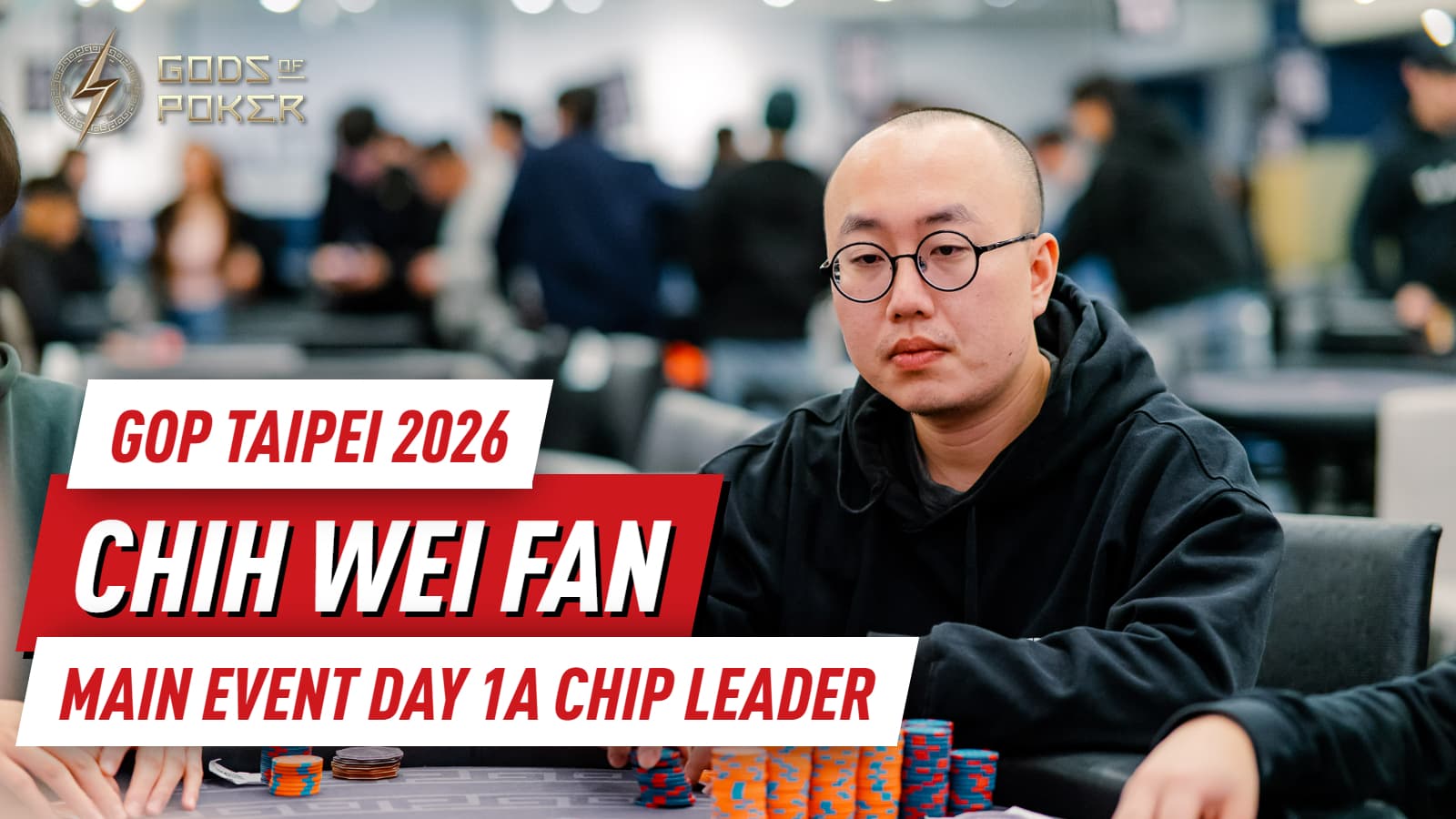 GOP Taipei 2026: Main Event Day 1a Wraps as Big Titles Fall on a Busy Monday