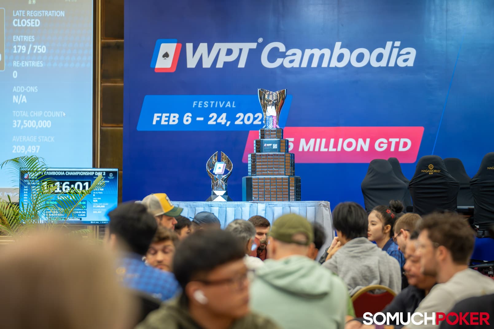 WPT Cambodia Championship 2025 Event Reaches $2.4 Million Prize Pool; Held and McCully Looking for Repeat