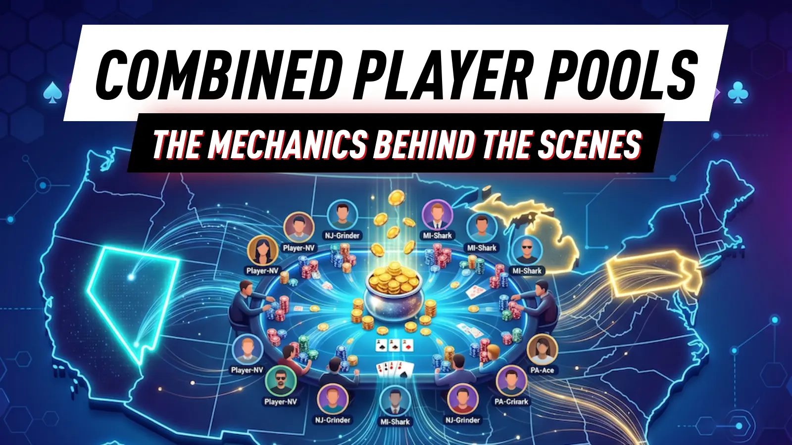 How Do Combined Player Pools in Poker Work?