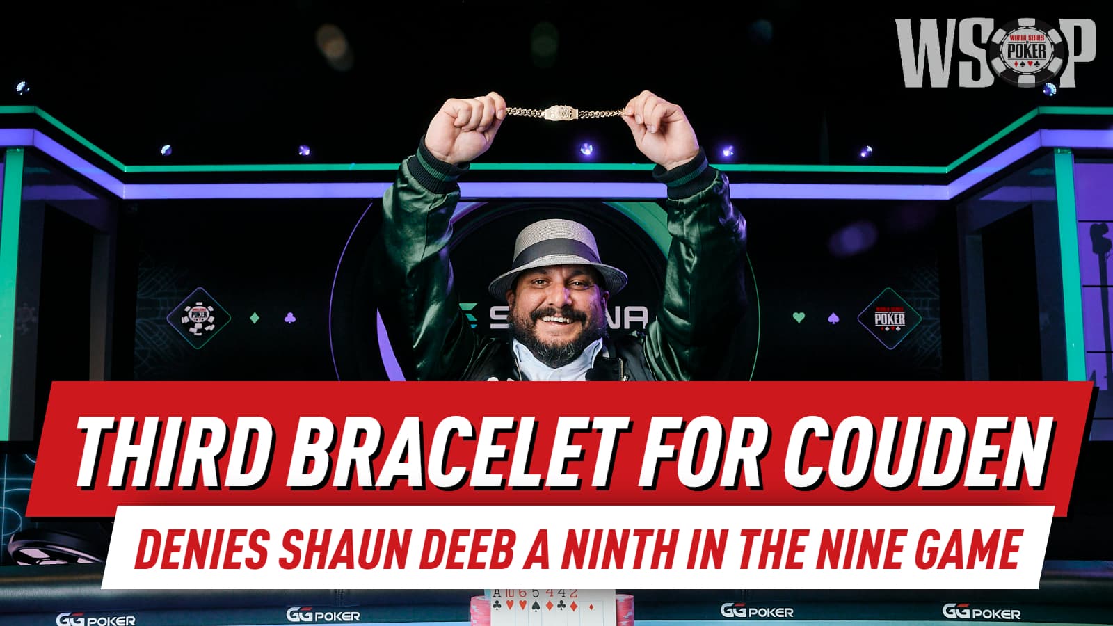 Joey Couden Denies Shaun Deeb Ninth Bracelet in Nine Game Mix