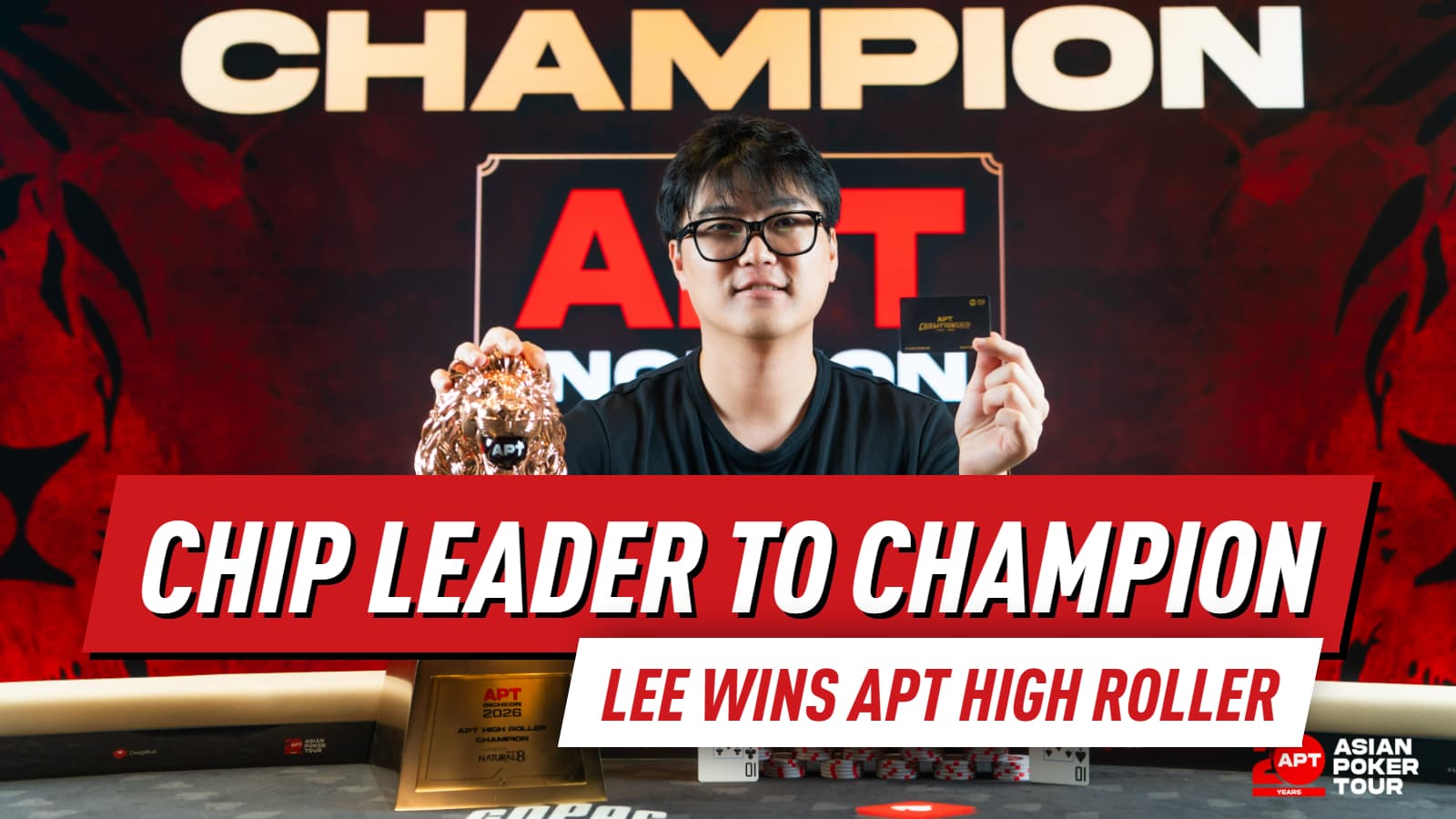 Chang Hwan Lee Flies High With KRW 200M APT Incheon High Roller Victory