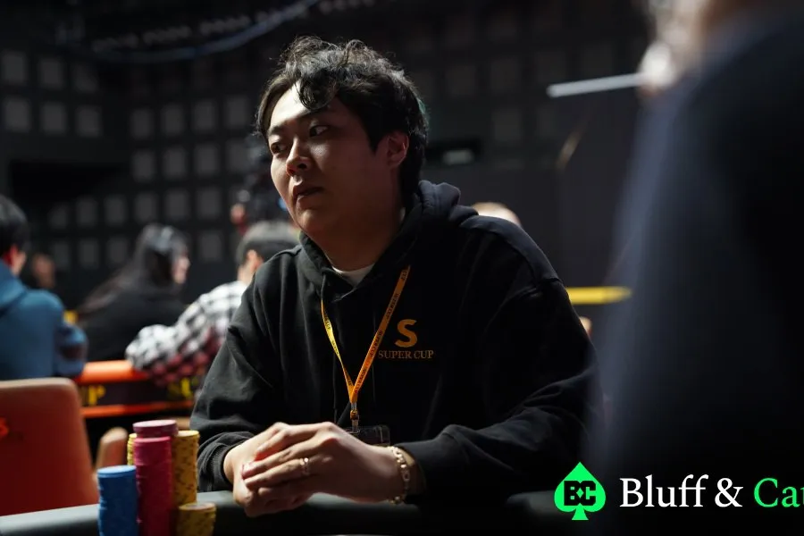 Yu Young Jin Leads Final Nine in 2024 Super Cup Poker Main Event