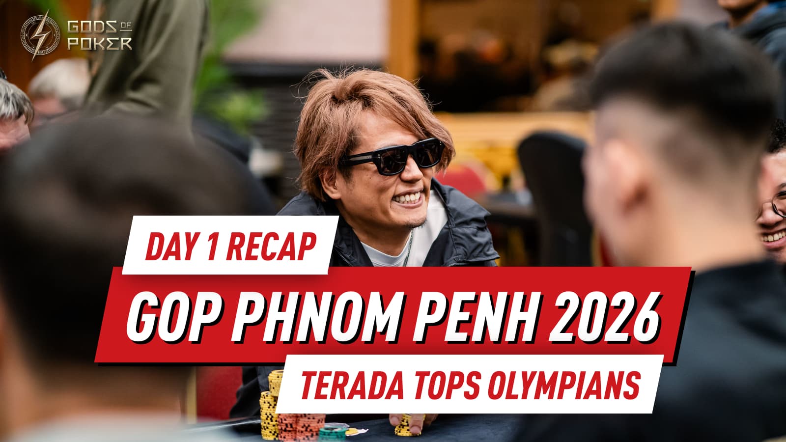 Takuma Terada Leads Olympians as Day 1 of GOP Phnom Penh: The Coiled Path Concludes