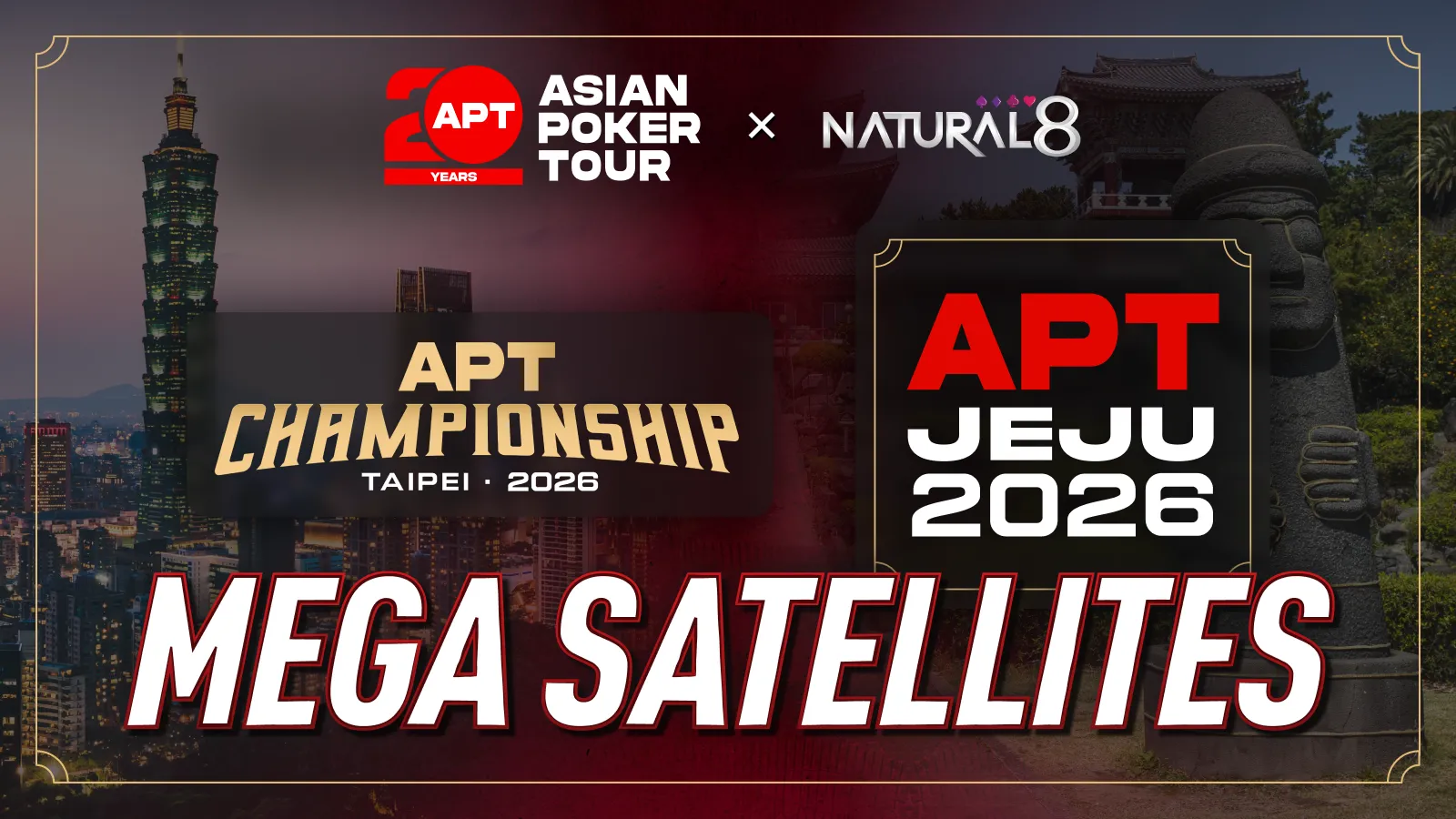 APT Jeju & APT Championship Satellites on Natural8