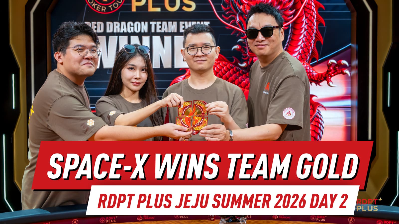 Space-X Claims RDPT Plus Jeju Team Title; Tsang Leads Dragon Awakening and Heung Captures Back-to-Back Trophies