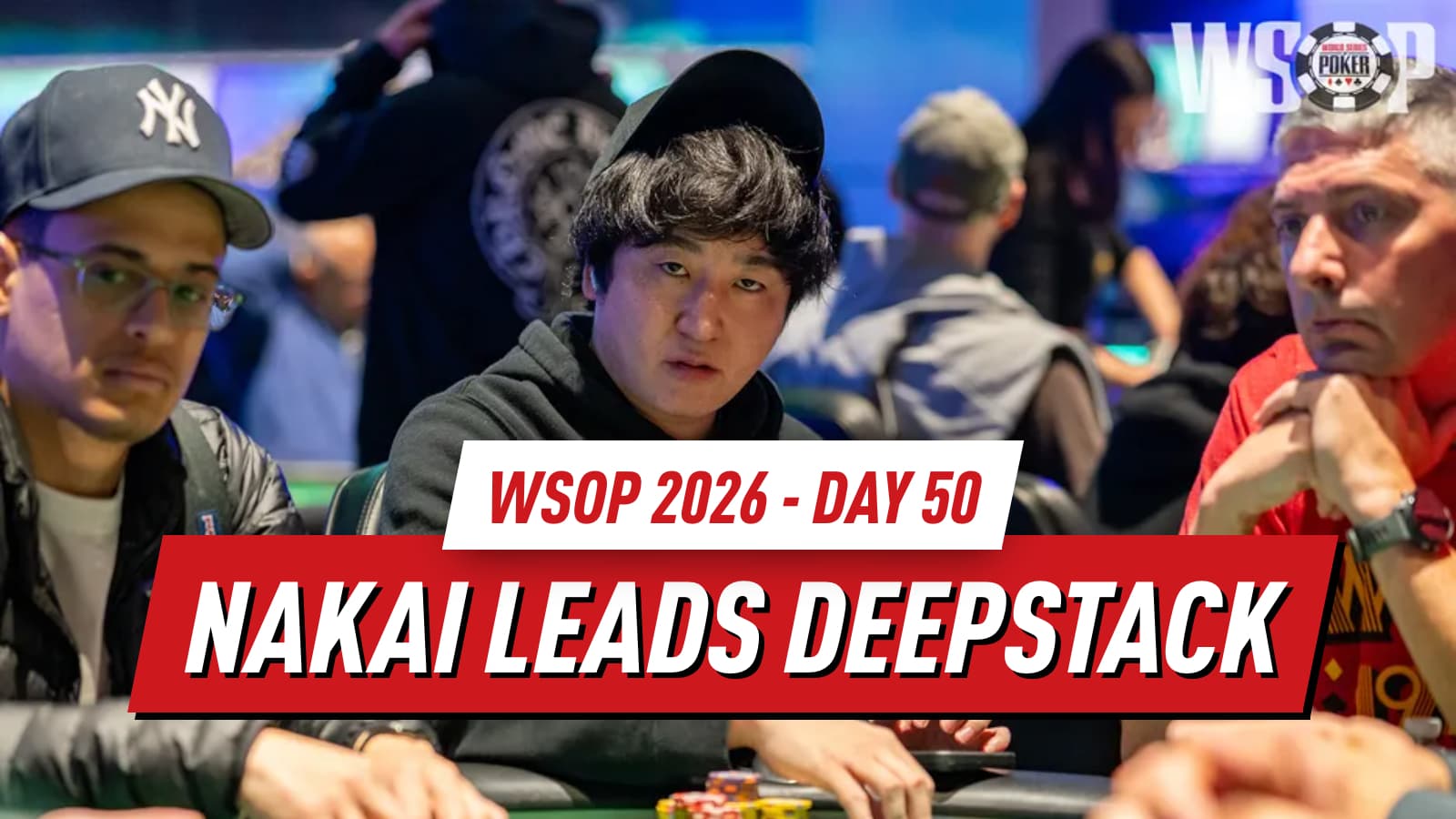 WSOP 2026 Day 50 Recap: Peters, Wang and Dwire Grab Bracelet Wins