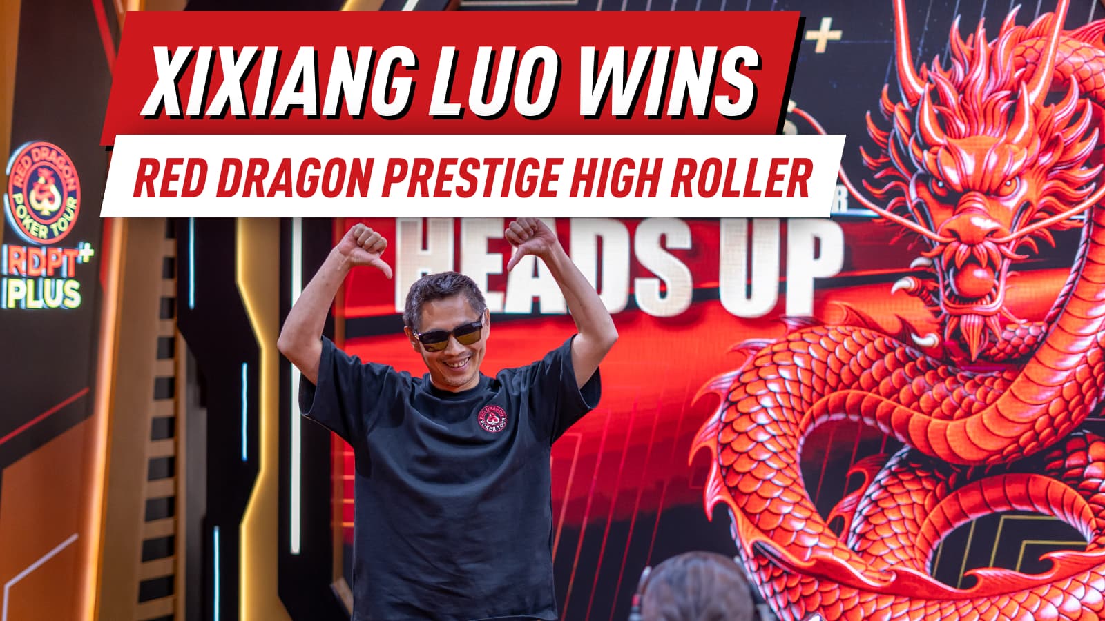 Xixiang Luo Wins Prestige HR as Day 5 of Red Dragon Plus Jeju 2026 Delivers Multiple Winners