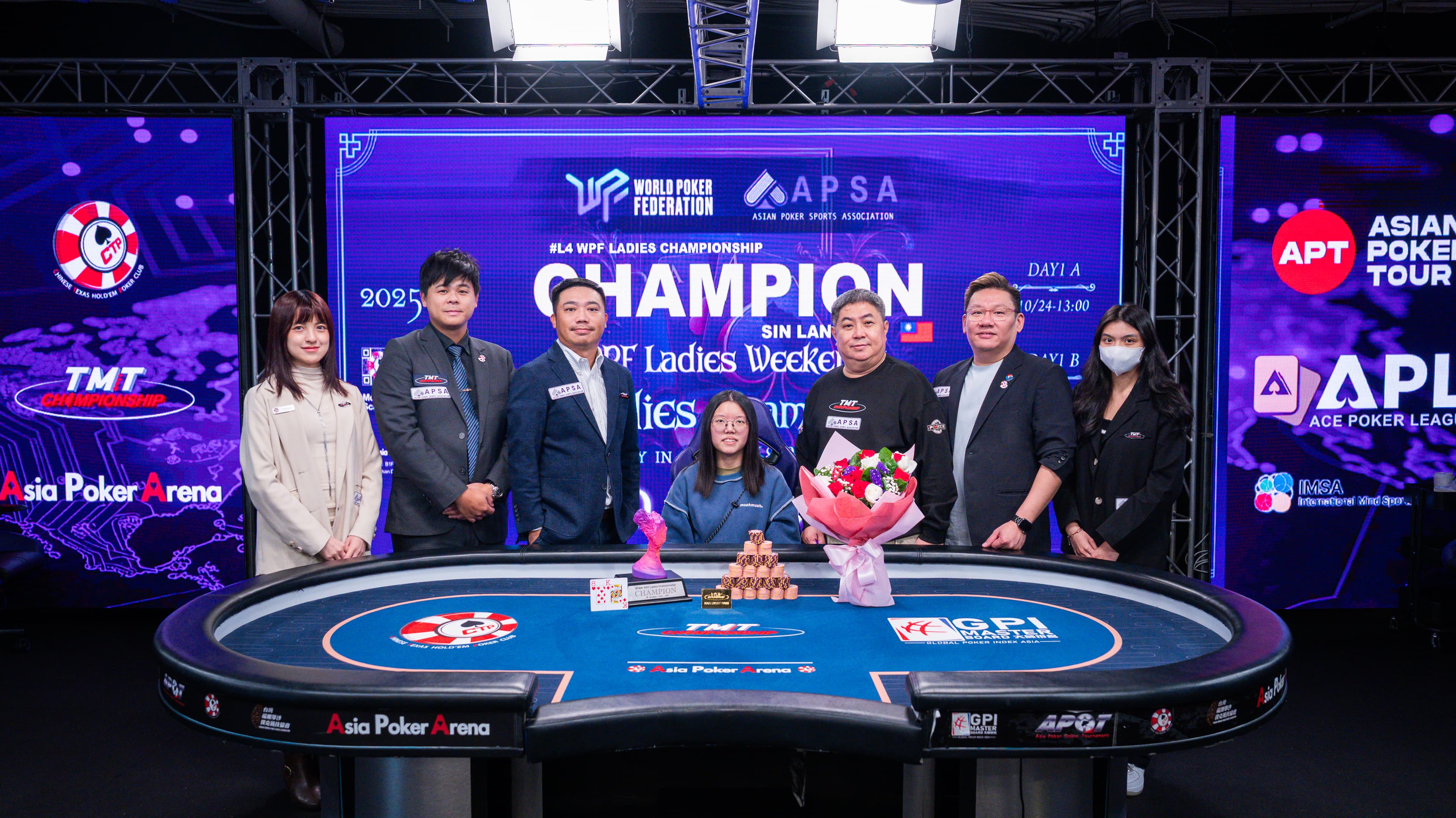 Sin Lan Chen Finds Redemption With WPF Ladies Victory in Taipei; New TMT Festival Dates Announced