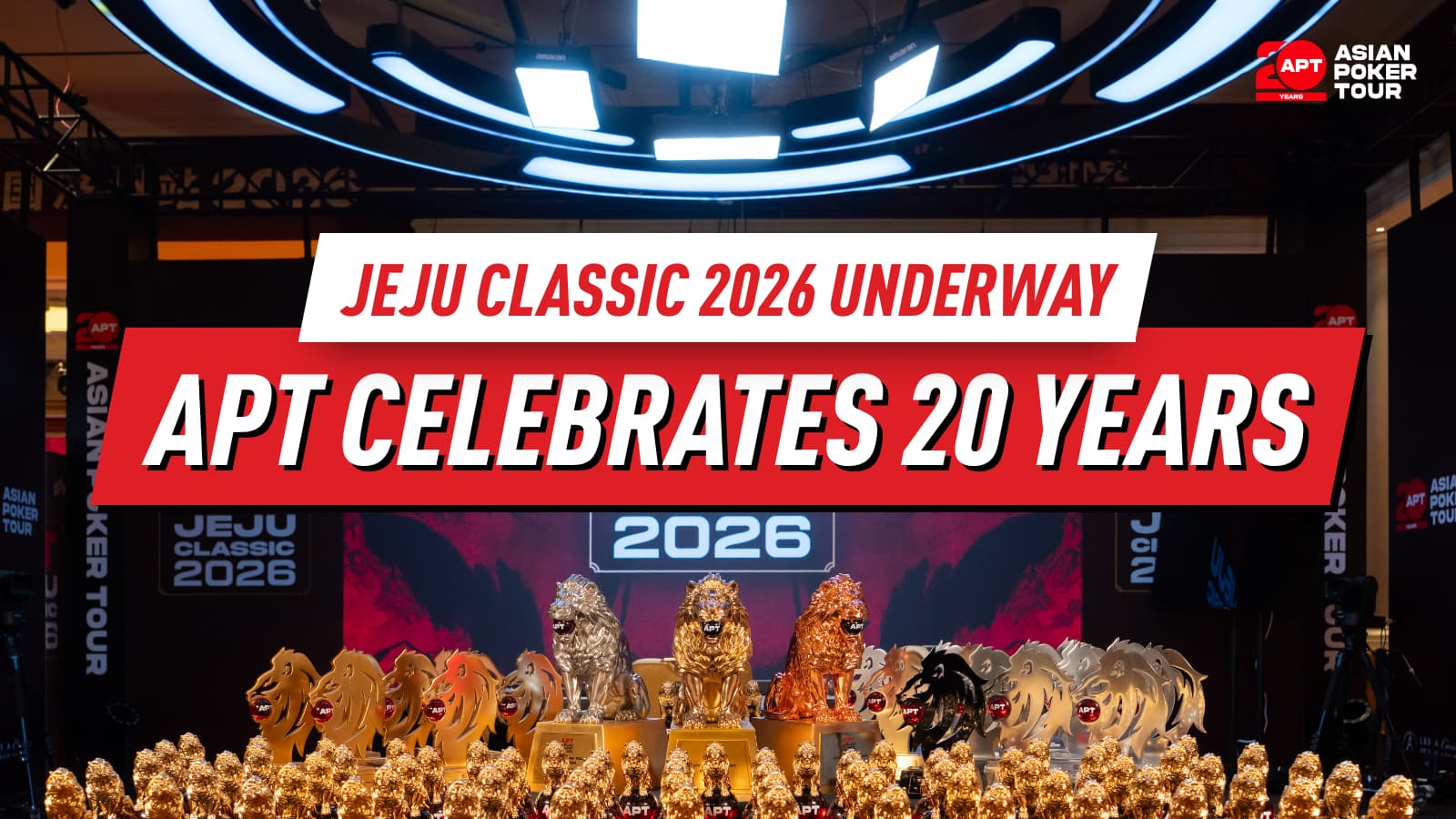 APT 20 Years: National Cup and High Roller Action Ignite Jeju Classic 2026