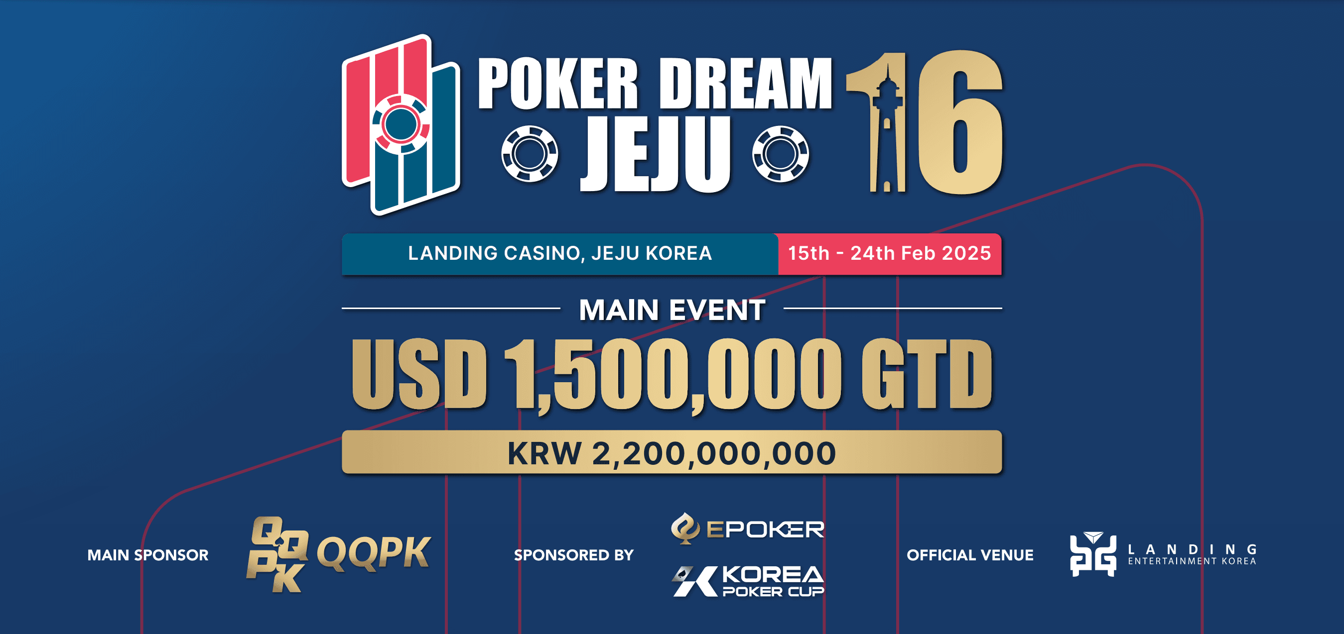 Poker Dream Returns to Jeju for Another Grand Season This February