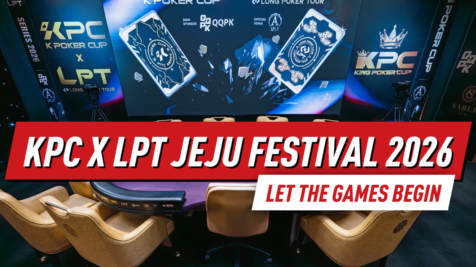 KPC x LPT Jeju Festival 2026 Underway as Ren Lin Final Tables High Roller