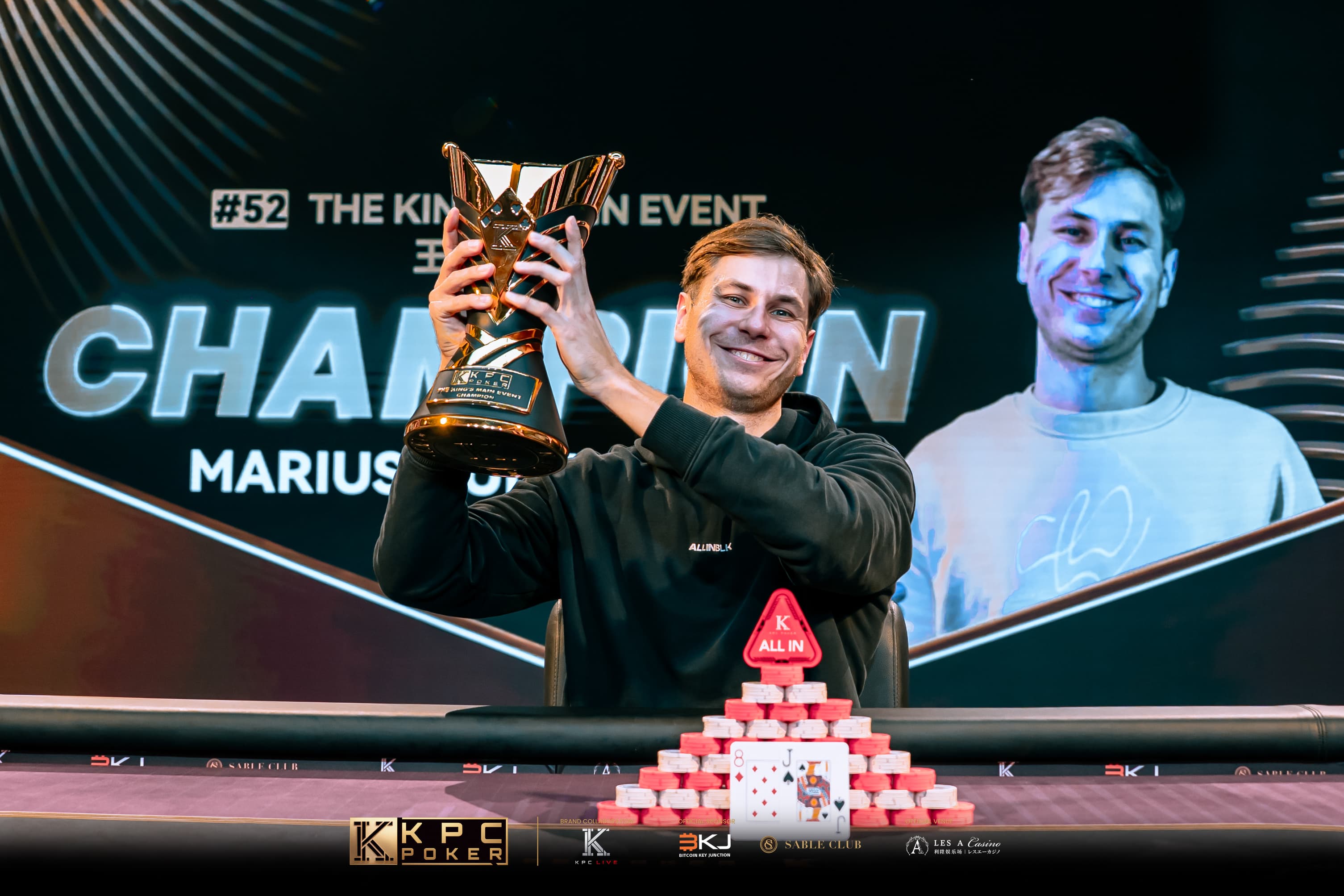Marius Kudzmanas Wins KPC King's Main Event for USD 533,800