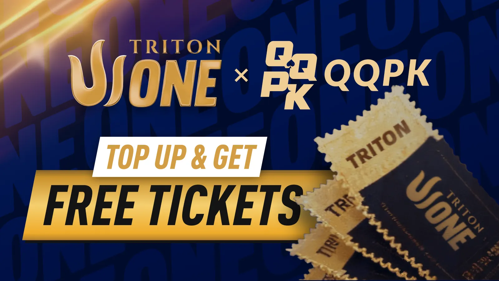 QQPK x Triton ONE - Free Tickets for Jeju 2025