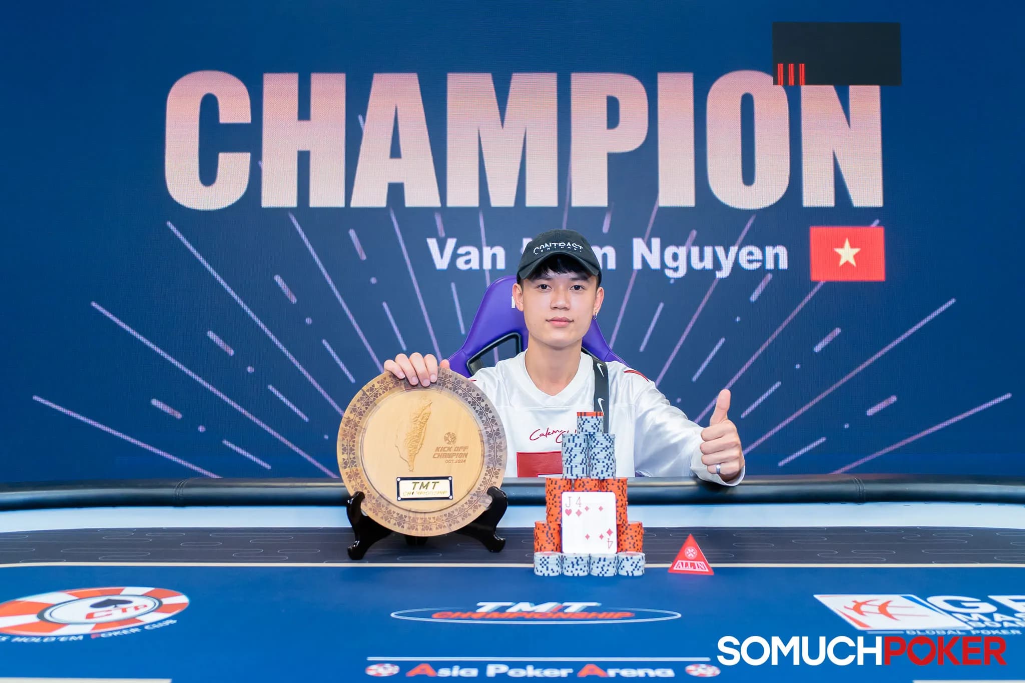 TMT Championship: Van Nam Nguyen takes down Kick Off; Guan Chen, and Lin Feng Yu claim side event wins; Chao Ting Cheng leads High Roller Final Table