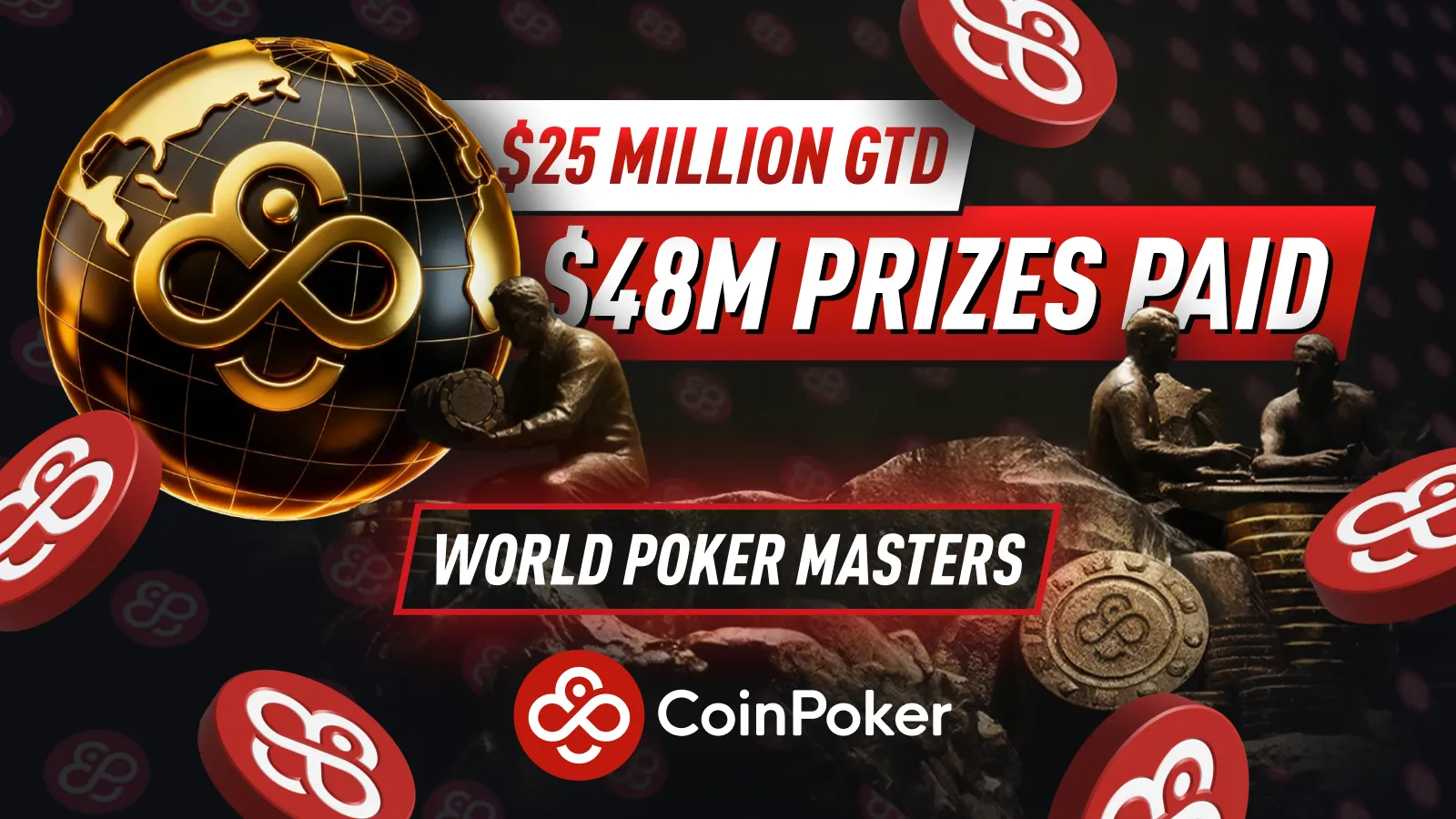 CoinPoker World Poker Masters - A $48 Million Series That Smashed Its Guarantee