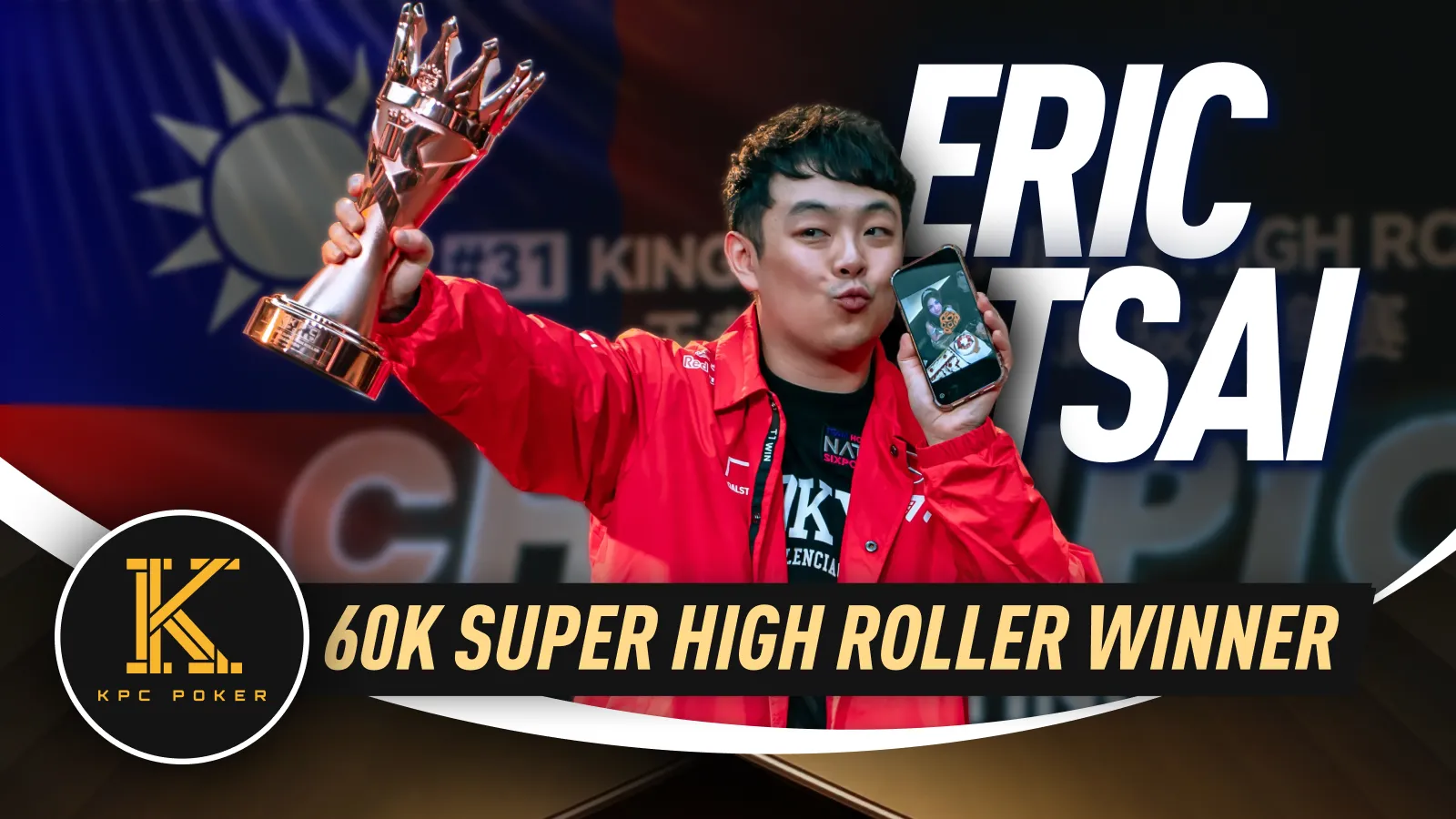 Eric Tsai Scores First Million-Dollar Payday in King's 60K Super High Roller