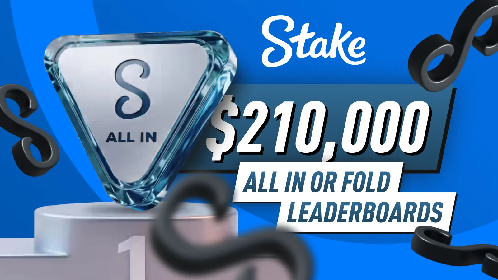 Stake Poker's $210,000 All-in or Fold Leaderboards
