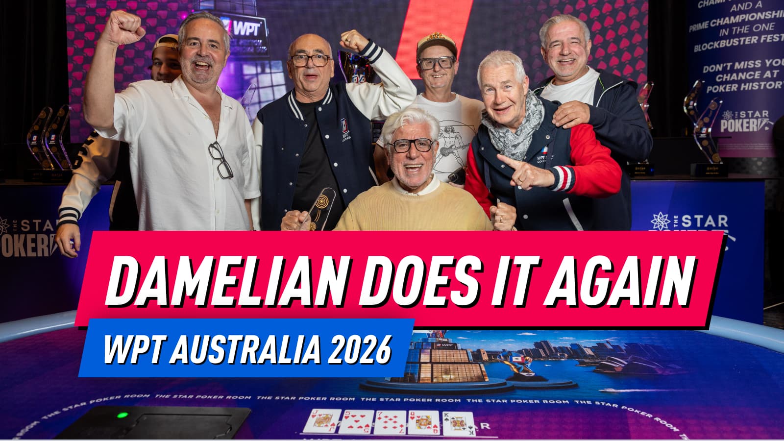 WPT Australia 2026 Day 10: Rob Damelian Makes It Two