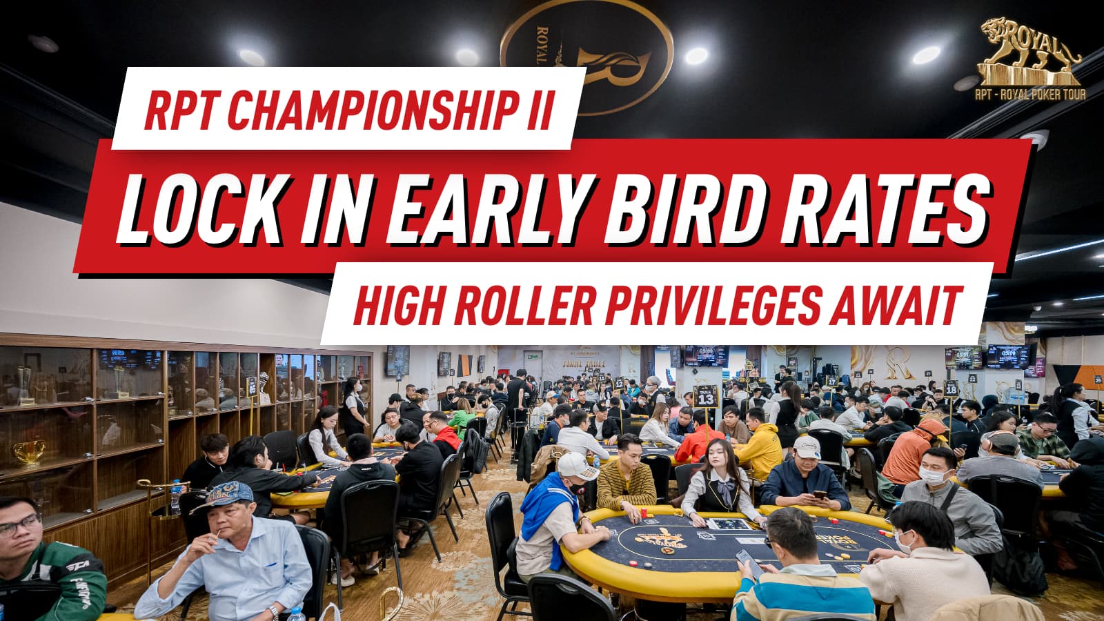 RPT Championship II Hanoi: Secure Your Early Bird Package For The VND 55 Billion Tiger Hunt