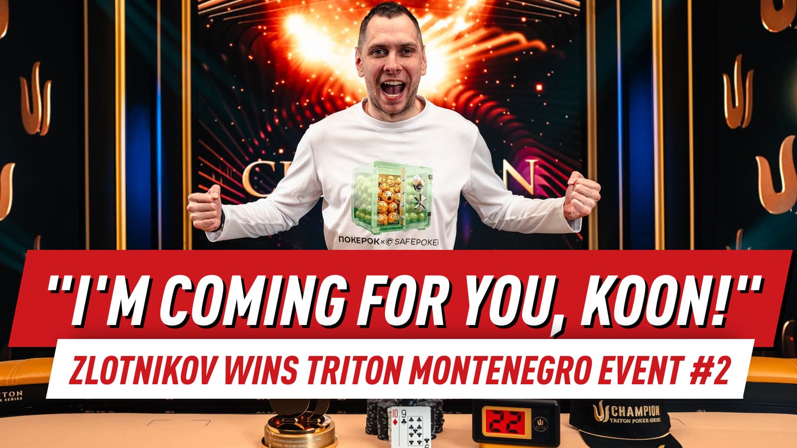 'I'm Coming For You, Koon!' — Zlotnikov Wins Triton Montenegro 2026 Event #2 for $715,000