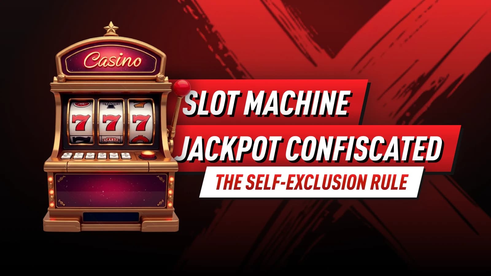 Why a Self-Excluded Player Had Her Slot Machine Jackpot Confiscated